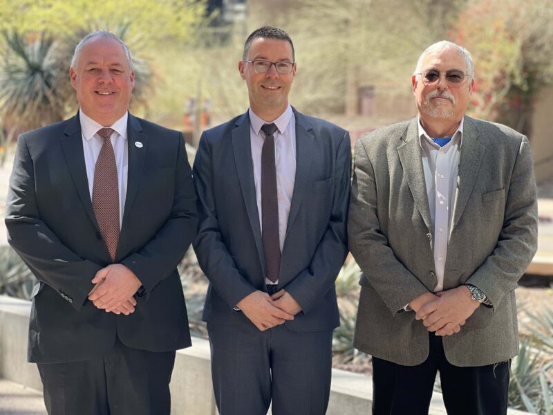 Martin Porter, Frederic Ledroit and Jeff England, WM Symposium, Phoenix 2022